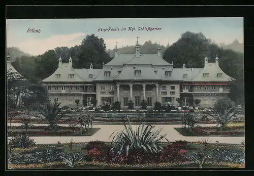 AK Pillnitz, Berg-Palais im Schlossgarten