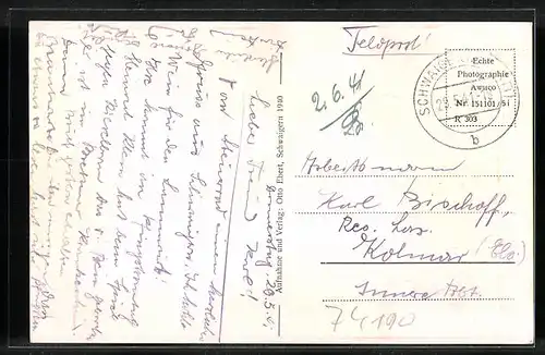 AK Schwaigern, Rathaus, Kirche, Rentamt