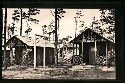 AK Pepelow /Kr. Bad Doberan, Ferienlager der Berufsschule Nachterstedt