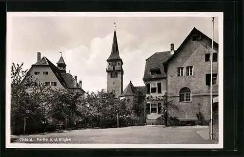 AK Ilsfeld, Partie bei der Kirche
