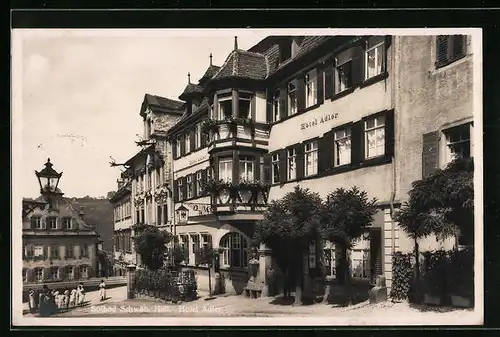 AK Schwäb. Hall, Hotel Adler