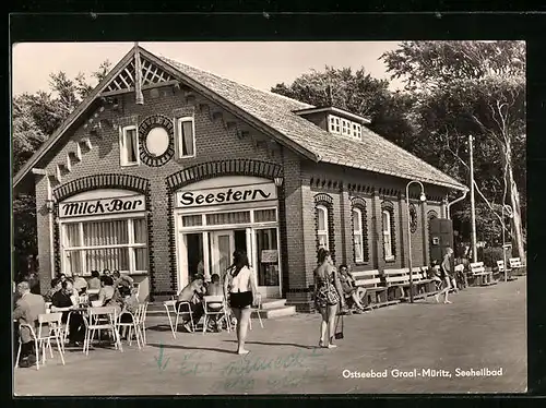 AK Graal-Müritz, Milch-Bar Seestern