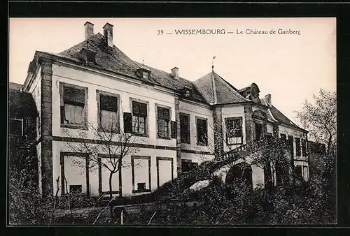 AK Wissembourg, Le Château de Gaisberg