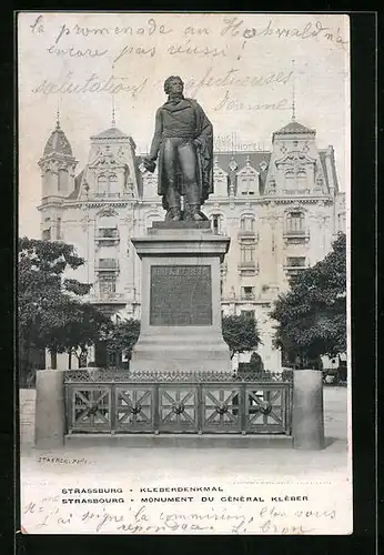 AK Strasbourg, Monument du Général Kéber