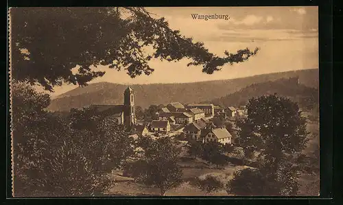 AK Wangenburg, Panorama