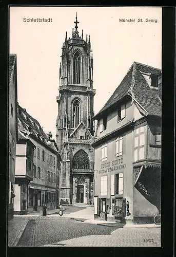 AK Schlettstadt, Münster St. Georg