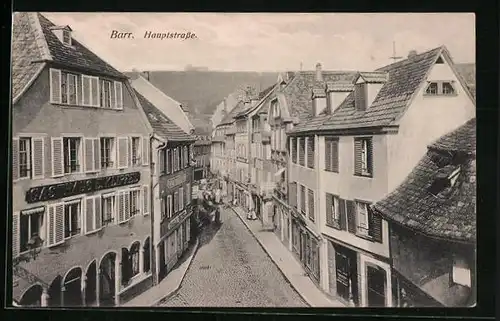 AK Barr, Hauptstrasse von oben