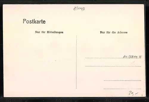 AK Lichtenberg i. E., Ortsansicht, Gasthaus von Georg Solt