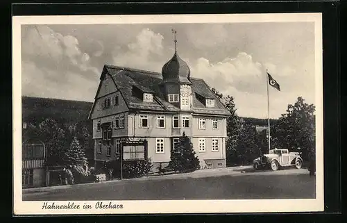 AK Hahnenklee / Harz, Rathaus mit 