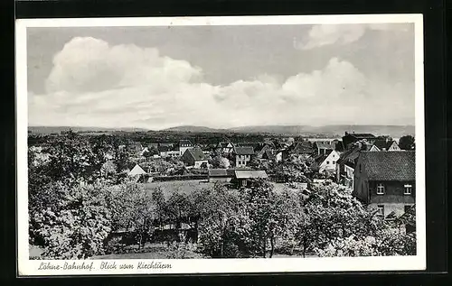 AK Löhne, Ortsansicht, Blick vom Kirchturm