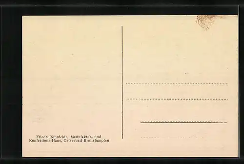 AK Brunshaupten i. M., Bülow-Weg und Familienbad