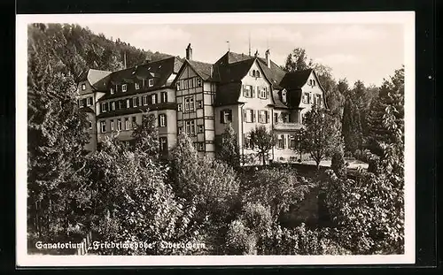 AK Oberachern, Sanatorium Friedrichshöhe