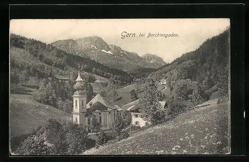 AK Berchtesgaden, Wallfahrtskirche Maria Gern