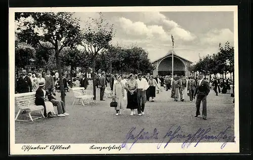 AK Ahlbeck / Usedom, Konzertplatz