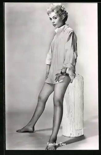AK Schauspielerin Sandra Dee in dem Film A Summer Place
