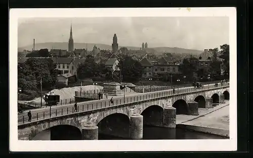 AK Saarbrücken, Partie an der Alten Brücke