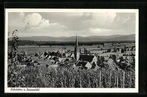 AK Eichstetten a. K., Totale mit Kirche