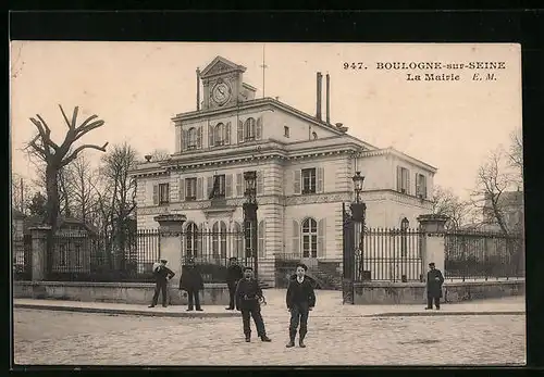 AK Boulogne-sur-Seine, La Mairie