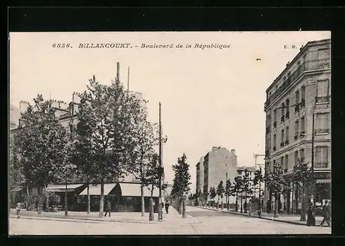 AK Billancourt, Boulevard de la Republique