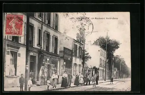 AK Courbevoie, Le Boulevard Saint-Denis