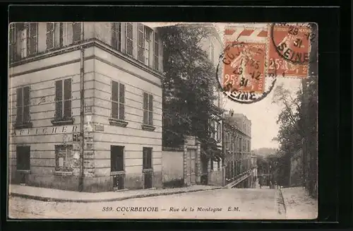 AK Courbevoie, Rue de la Montagne