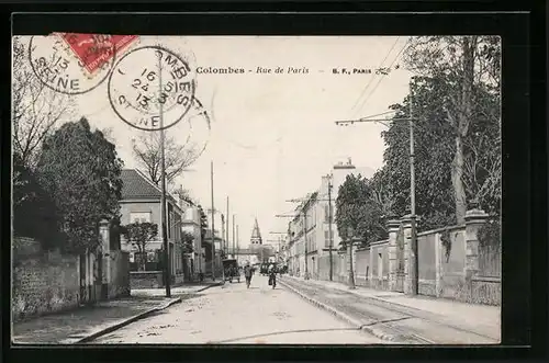 AK Colombes, Rue de Paris