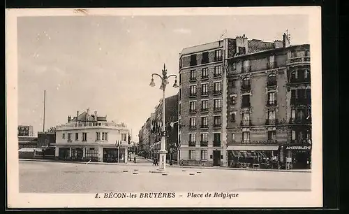 AK Bécon-les-Bruyères, Place de Belgique