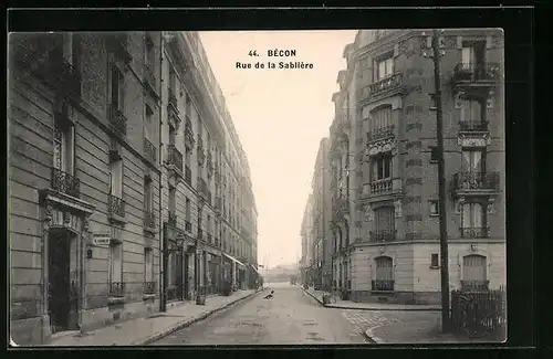AK Bécon, Rue de la Sablière