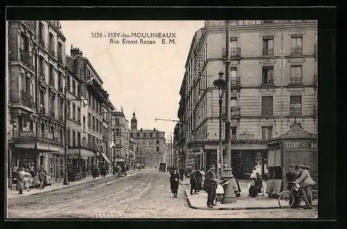 AK Issy-les-Moulineaux, Rue Ernest Renan