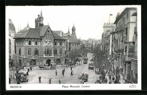 AK Valencia, Plaza Mercado Central, Tramway