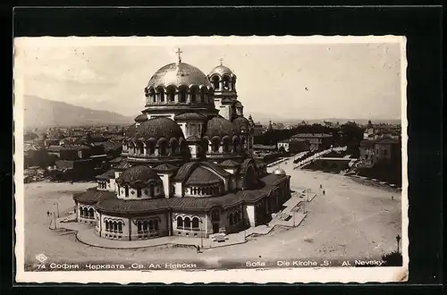 AK Sofia, Kirche St. Al. Nevsky