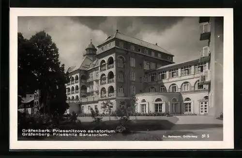 AK Gräfenberg, Priessnitz Sanatorium