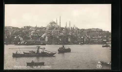 AK Constantinople, Vue de Stamboul