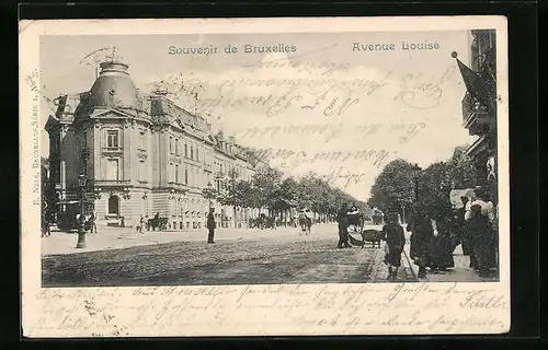 AK Brüssel / Bruxelles, Avenue Louise