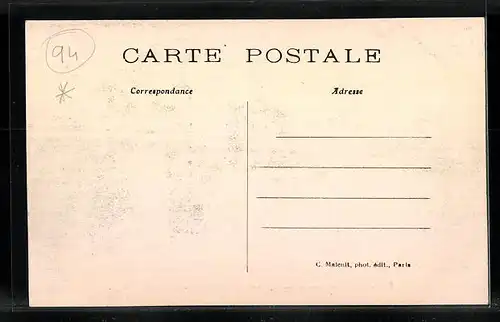 AK Ivry, Inondations 1910, Sauvetage des habitants par les pontonniers du génie