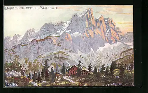 AK Lindauer Hütte, Berghütte mit Sulzfluh