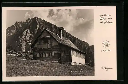AK Gowilalm Hütte, Berghütte mit gr. Pyhrgas