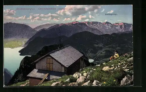 AK Gmundnerhütte, Berghütte am Traunstein