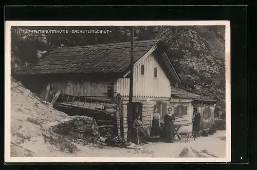 AK Tiergartenbrunn-Hütte, Berghütte im Dachsteingebiet
