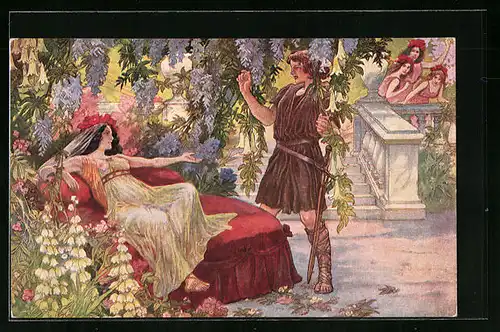 AK Parsival kommt in den Zaubergarten Klingfors