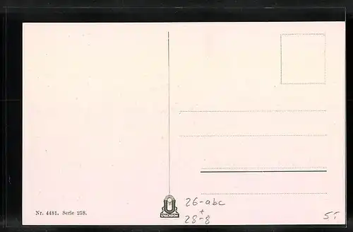 Künstler-AK sign. W. Hauschild: Lohengrin erscheint in seinem Schwanen-Boot, Parsival