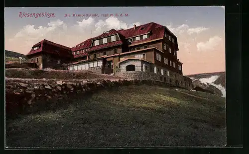 AK Hampelbaude, Berghütte im Riesengebirge