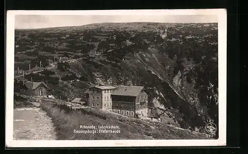 AK Elbfallbaude, Berghütte im Riesengebirge