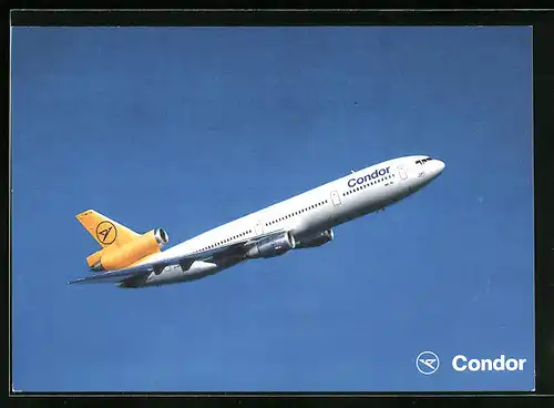 AK Flugzeug DC 10-30 in der Luft, Condor