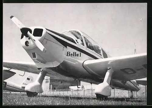 AK Flugzeug Bölkow (Klemm) KL-107c (Deutschland), Privatreiseflugzeug vor dem Start