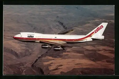 AK Flugzeug Boeing 747 der elle-alia, Jordanian Airlines