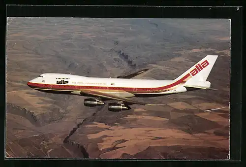 AK Flugzeug Boeing 747 der elle alia - Jordanian Airline