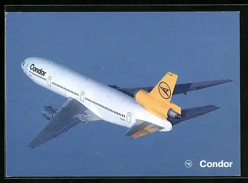 AK Flugzeug DC 10-30 von Concord im Flug