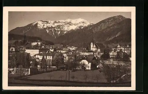 AK Bad Ischl, Ortsansicht von der Villa Starhemberg aus gesehen