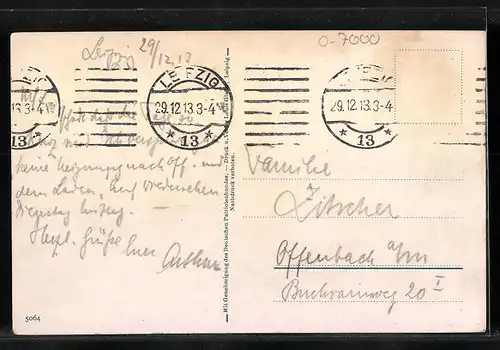 AK Leipzig, Völkerschlachtdenkmal